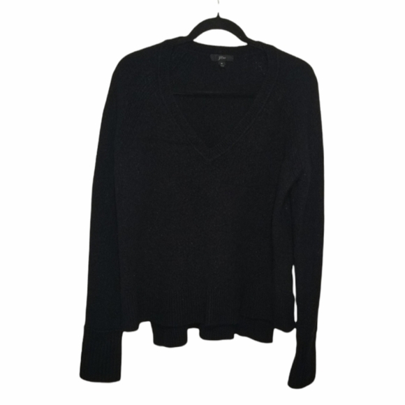 J CREW.Merino Wool Sweatshirt,Size M, Color black - Picture 2 of 9